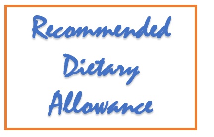 Recommended Dietary Allowance|Best Nutritionist